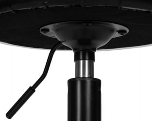 Кресло на колёсиках DOBRIN BILLY BLACK (черный)