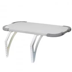 Полка задняя с проставкой Polka_z 3/750 Белая Серая