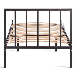 Кровать Bruno металл, 90*200 см, черный