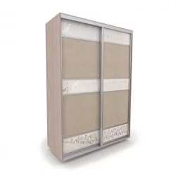 Шкаф-купе 2-х дверный Акцент-Лайн КС 1000х600  Ясень шимо светлый