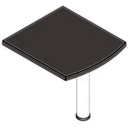 Приставка на опоре В301.1 Венге магия