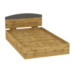 Кровать Алиса(L14)1247х798х2063(ДВ-Графит)