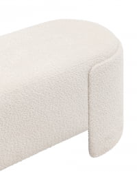 Банкетка Taks букле Белый