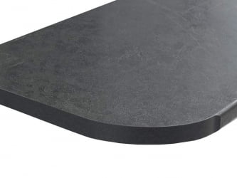 Столешница ПФР2 16.150 Луна (левая радиусная) 1500 мм