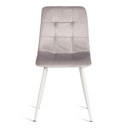 Стул со спинкой CHILLY (mod. 7094-1) вельвет/металл, 44,5х52,5х86 см, pink (розовый) HLR39 / натуральный