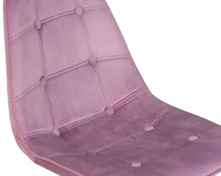 Стул обеденный DOBRIN BENNET Пудрово-сиреневый велюр HLR-27