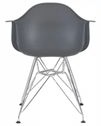 Металлический стул DOBRIN DAW CHROME Серый