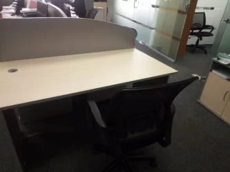 Стол письменный СП-3.1 Клен/металлик