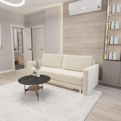 Диван прямой Сальтвик (Berhouse) Цвет фасада: Левис 09 велюр; Тип: Прямой; Материал фасада: Металл/Велюр