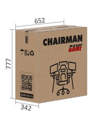 Игровое кресло CHAIRMAN Chairman гаме 15 Черный Желтый / game