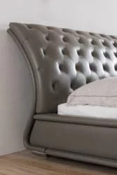 Кровать 1397 Кровать 160 см Серый