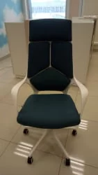 Кресло офисное IQ CX0898H-0-56 White Blue