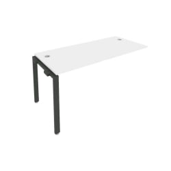 Проходной наборный элемент рабочей станции Metal System Б.ПРС-СП-1.4 Белый/Антрацит