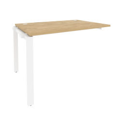 Наборный элемент рабочей станции на П-образном м/к ONIX O.MP-1.NRS-2.8 Тиквуд Светлый/Белый