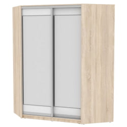 Шкаф-купе YA-198х1400-718-4(ДСС-Белый-D2D2)