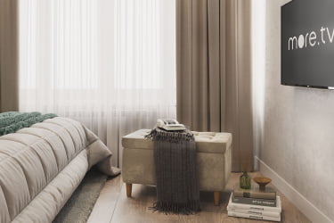 Пуф Чарли 2 PM-004.2 капучино (велюр)