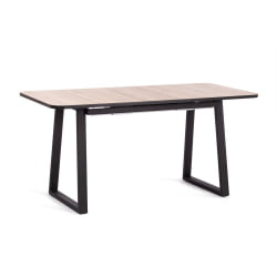 Стол MALTIDO Дуб мореный/черный