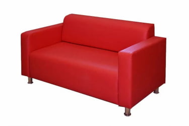 Диван экокожа Блэк 2000 экокожа Марвел Рэд