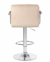 Стул барный DOBRIN KRUGER ARM Бежевый велюр MJ9-10