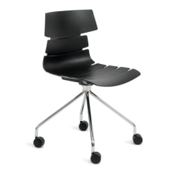 Стул офисный HANSEN (mod. 606-1) Черный/хром