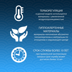 Матрас Лана Лайт 80x190