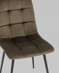 Стул Одди велюр Коричневый