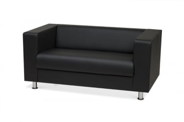 Диван с металлическими ножками АЛЕКТО 2Д к/з OREGON 16(вн)