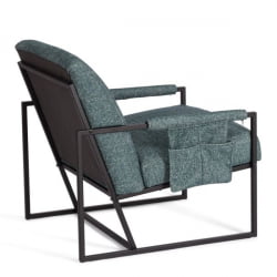 Кресло Charli LUX/Чарли Люкс велюр/букле, VT изумруд, 70х80х82 см