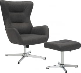 Кресло-реклайнер Everprof Apple Ткань Темно-серый