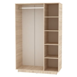 Шкаф распашный Аврора(H24_M)1872х1201х540(ЯШТ-ЯШС)