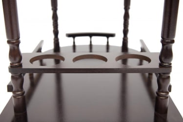 Журнальный столик на колесиках 3512 60х40х78см, Орех (Walnut)