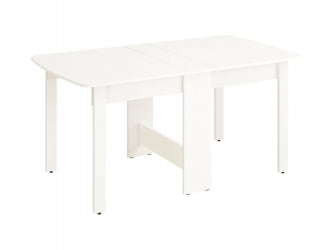 Стол-книжка Колибри 14 Белый шпон