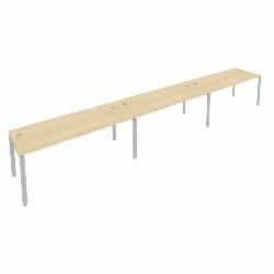 Рабочая станция на 3 раб.места Метал Сйстем Б.СМ-3.5 Акация/Серый / Metal System