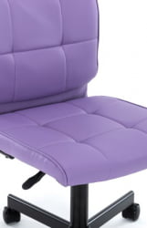 Кресло для персонала Everprof EP-300 Экокожа Сиреневый