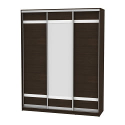 Шкаф-купе Б-220х180х60-3(Венге-Д9Д10Д9) / B-220х180х60-3(Венге-D9D10D9)