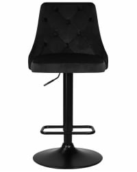 Стул барный DOBRIN JOSEPH BLACK (черный велюр (MJ9-101))