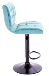 Барный стул Everprof Richy Ткань Бирюзовый