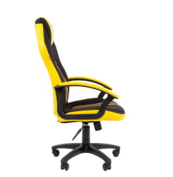 Геймерское кресло CHAIRMAN GAME 26 NEW Черный-желтый
