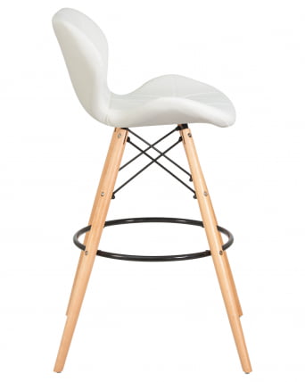 Стул барный DOBRIN BUTTERFLY BAR Белый_2