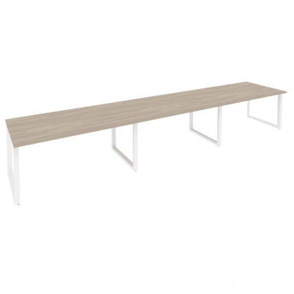Стол переговорный (3 столешницы) ONIX O.MO-PRG-3.4 Дуб Аттик/Белый_0