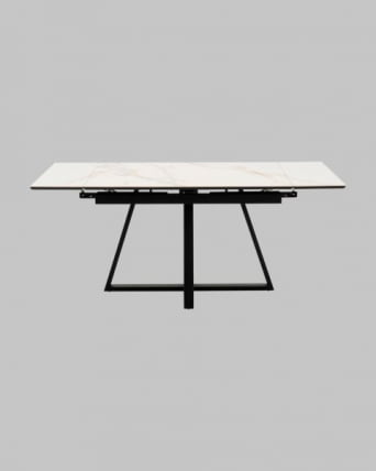 Стол Кассика 120*80 см столешница керамика белый_4