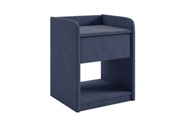 Тумба прикроватная Аманда 2 TM-003.2 топаз (велюр)_0