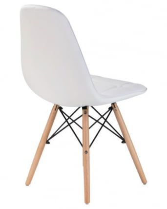 Стул обеденный ДОБРИН БЕННЕТ (ножки светлый бук, белый) 4 шт / DOBRIN BENNET_5