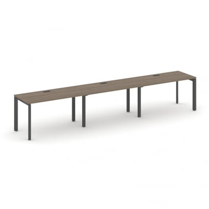 Рабочая станция односторонняя Стайл Проджект СН-59П.ОРС-033 Вяз Благородный/Металл Антрацит/Черный З / SN-59P.ORS-033_0