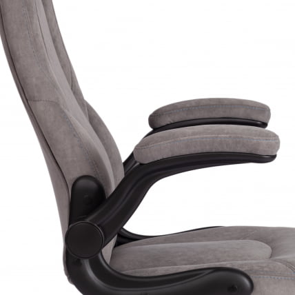 Кресло BAZUKA флок , серый, 29_7