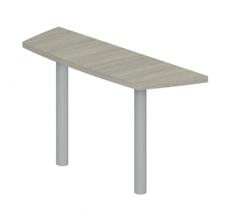 Приставка боковая большая на 2 опорах Wing WN.103.OL Дуб светлый_0