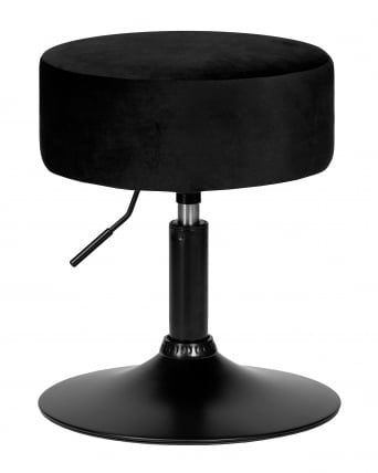 Пуф DOBRIN DANNY BLACK (черный велюр (MJ9-101))_0