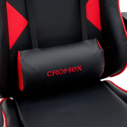 Кресло компьютерное CРОМЕКС (КРОМЕКС) ДЖокер ГМ-125 экокожа черное/красное / CROMEX Joker GM-125_11