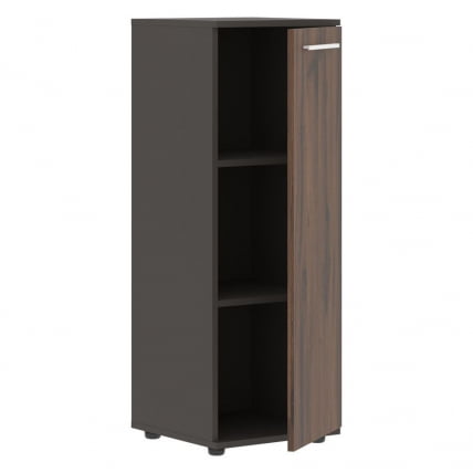 Шкаф-колонка с глухой средней дверью ЕДИС ЕМCС 42.1 Дуб Денвер темный Белый Мокко / EDIS EMCS_1