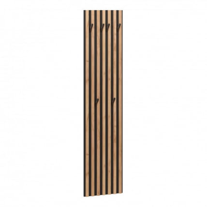 Вешалка настенная Неаполь ЛД 134.010.000 Черный Дуб вотан_0